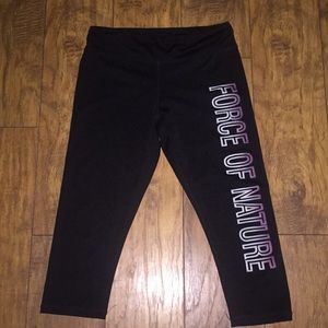 Force of nature work out pants
